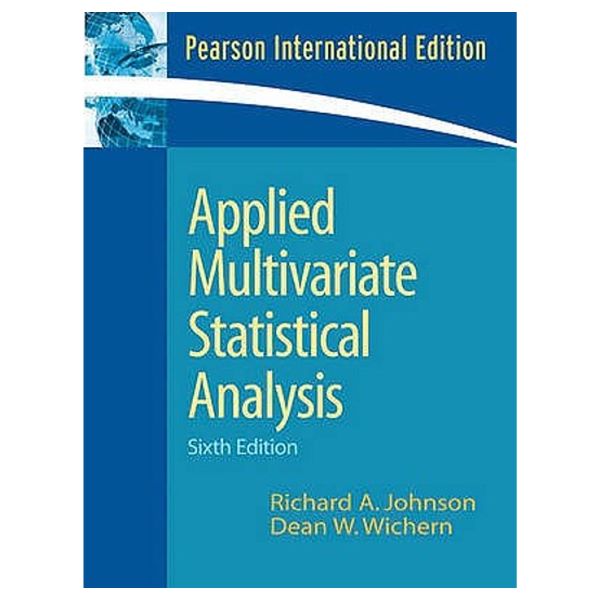 Applied Multivariate Statistical Analysis